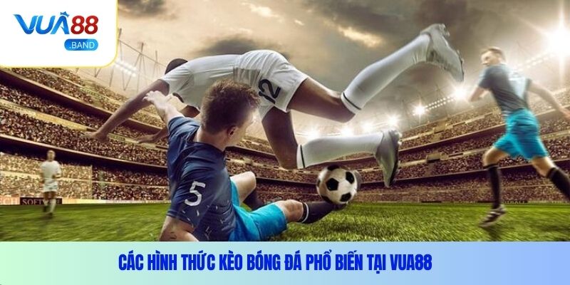 Các hình thức kèo bóng đá phổ biến tại Vua88